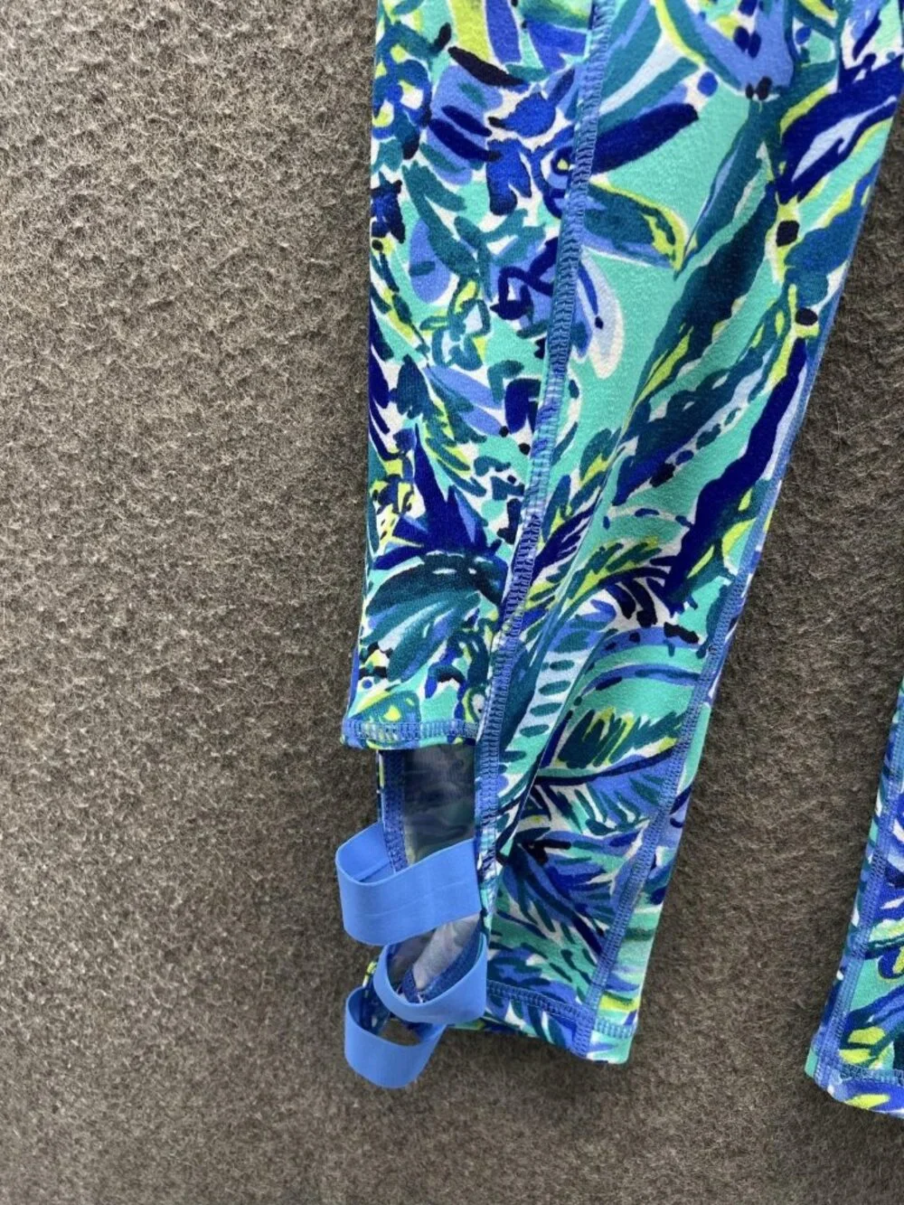 Lilly Pulitzer Luxletic Leggings Womens XS Multicolor Floral Capri Yoga Pants